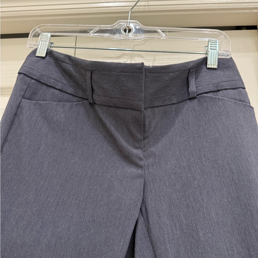 The Limited Exact Stretch gray dress ankle pant